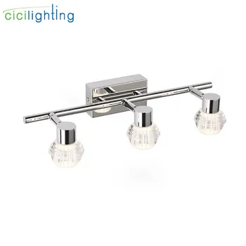 

Wall Lamp 8W L32cm 12W L54cm Led Mirror Light Waterproof Modern Acrylic Wall Light Bathroom Lighting art design acrylic shade