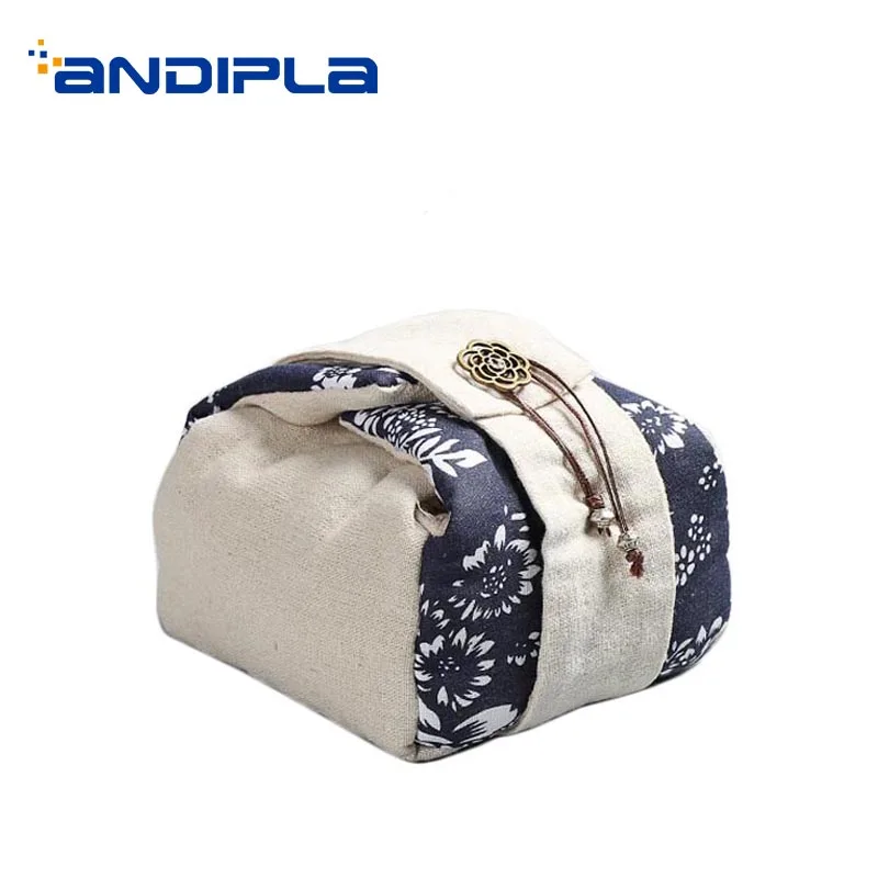 

Japanese Travel Portable Storage Bag Package for Kung Fu Tea Set Accessories Teaware Teapot/teacup/Quick Cup Jewelry Cotton Bags