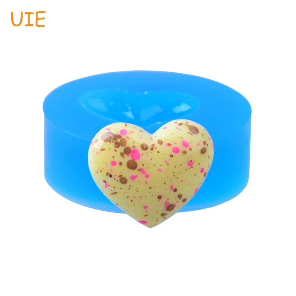 PYL692U 18.1mm Heart Silicone Mold - Cake Decoration Sugarcraft Fondant Jewelry DIY Resin Candy Fimo Clay Chocolate Wax | Дом и сад