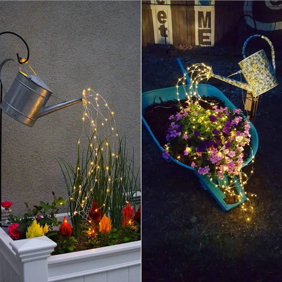 2 м 200LED водостойкие Ветка лозы филиал медный провод Фея огни строки для отдыха и вечеринок Свадебные огни