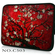 Красный Prunus ноутбука Тетрадь сумка планшет чехол для 10,1 12 13,3 1" 15,4 15,6 15 дюймов компьютер для asus hp acer Toshiba