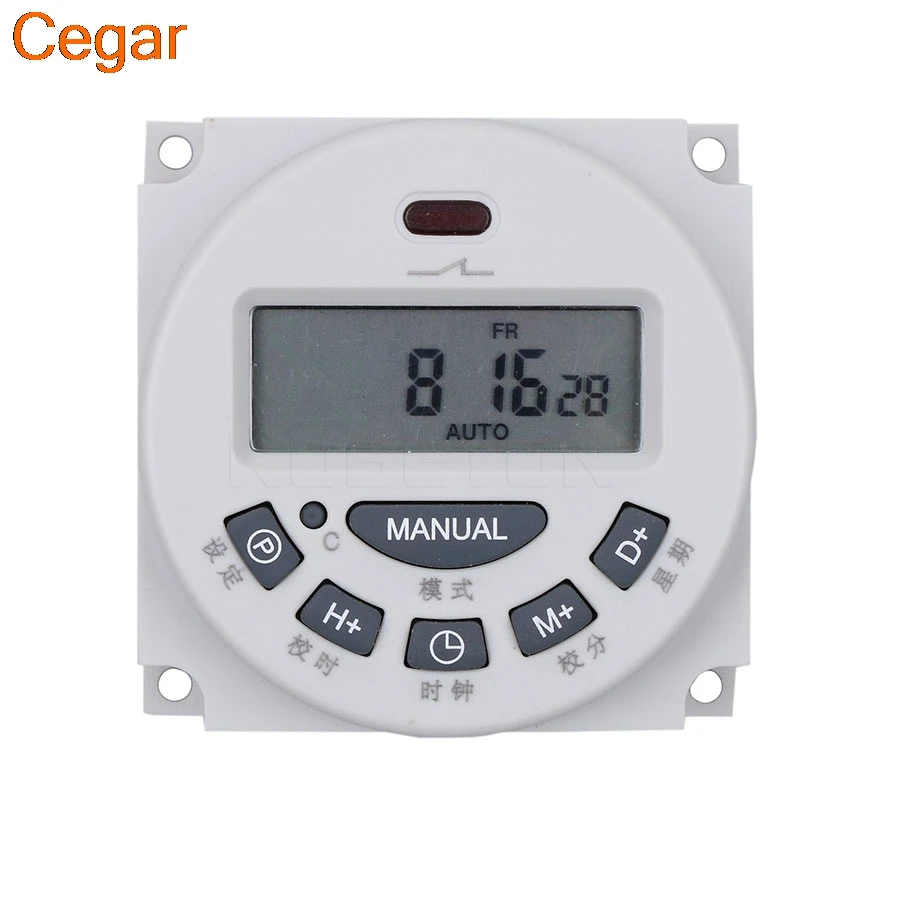 Kitchen Timer Switch 220V 110V Separate Power Supplies Digital LCD