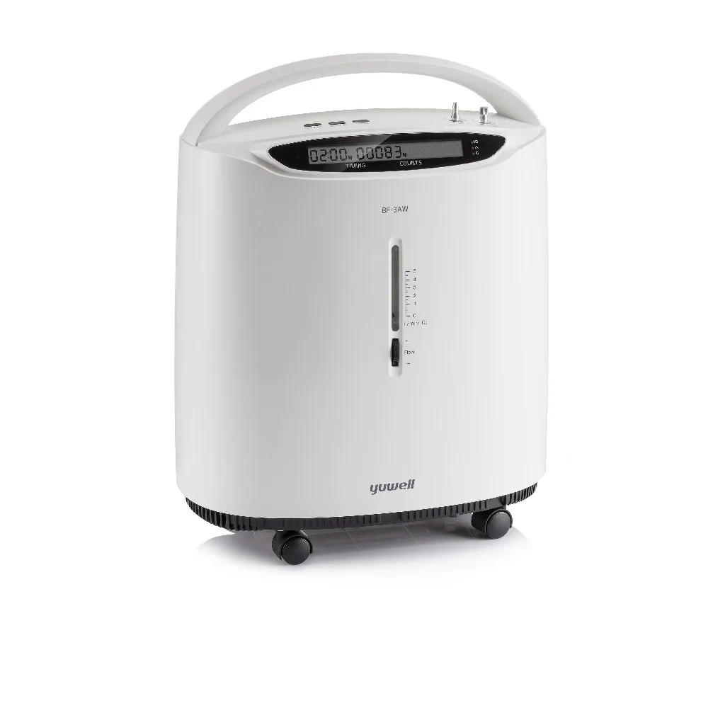 Yuwell 8F 3AW Portable Oxygen Concentrator Medical 3L Intelligent Alarm Oxygen Generator Medical Home Oxygen Device
