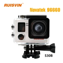 Новинка года! Новая брендовая Экшн-камера RUISVIN Novatek 96660 WiFi, Спортивная камера на шлем, водонепроницаемая Спортивная камера для дайвинга S30B