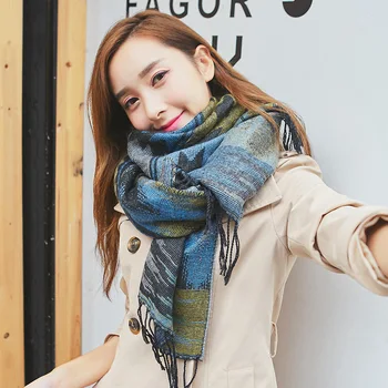 

2018 Hijab Winter Cashmere New For Champions Korea Hot Style Manufacturer Wholesale Chaddar National Wind Shawls A Undertakes