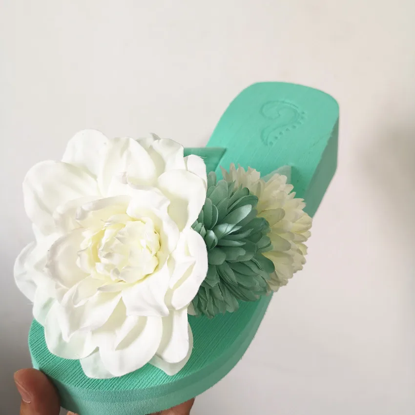 flower flip flops