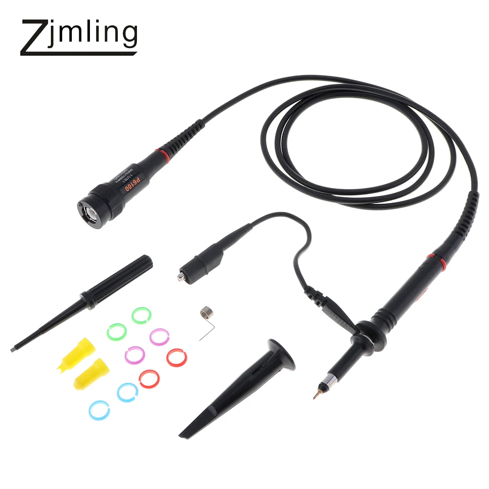 P6100 Professional Alligator Clip Clamps High Voltage Oscilloscope