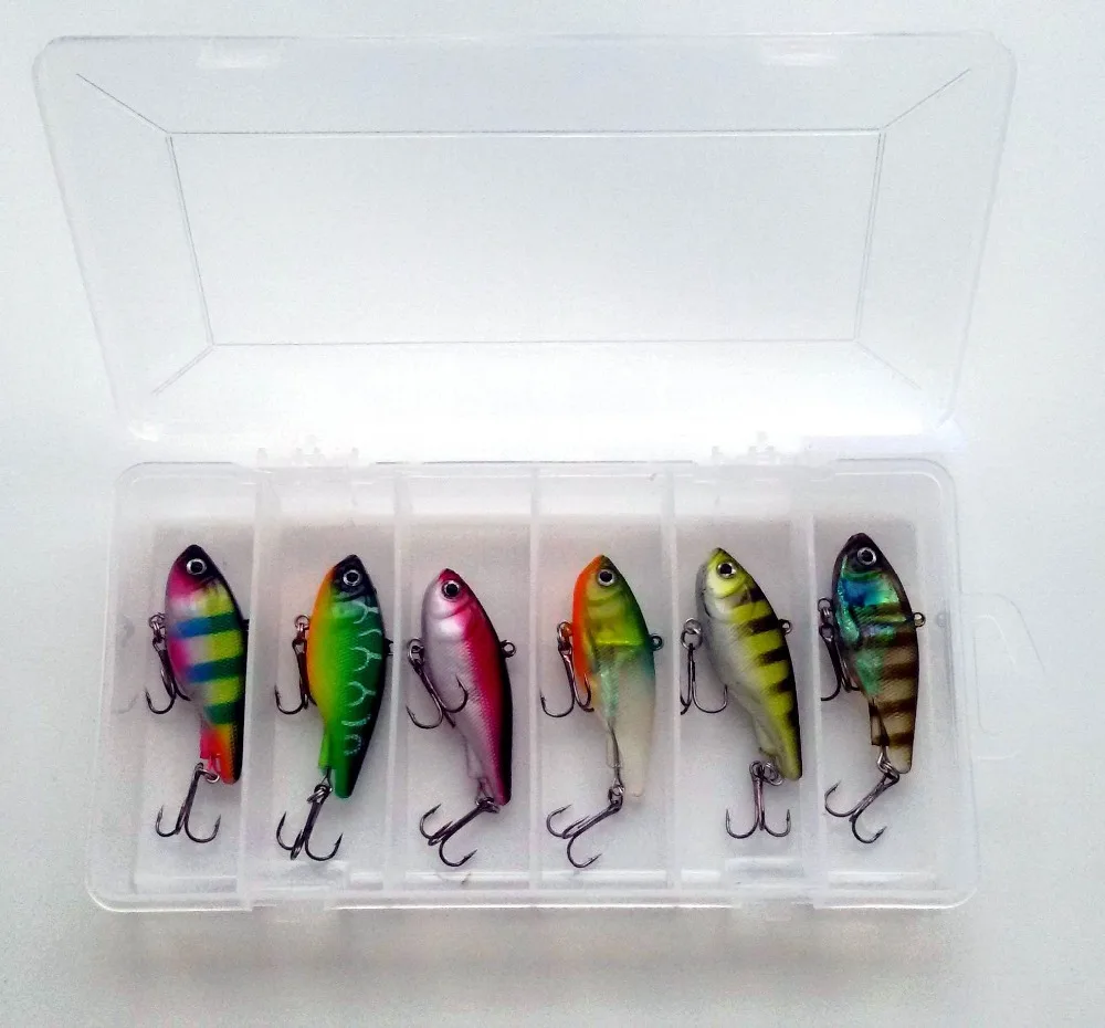 Buy 65mm Plastic Fishing Lures Vibe Blade Grubs Barra