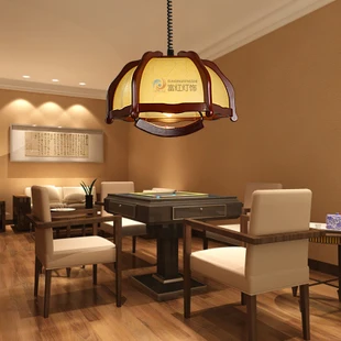 

mahjong lamp energy saving pendant light wooden lamp antique lamp study light lighting MZ5587