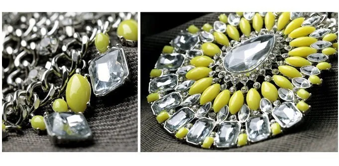 Shourouk мода крупная Серьга ожерелье для женщин заявление большой чокер качество Роскошные ювелирные изделия модный бренд цепи