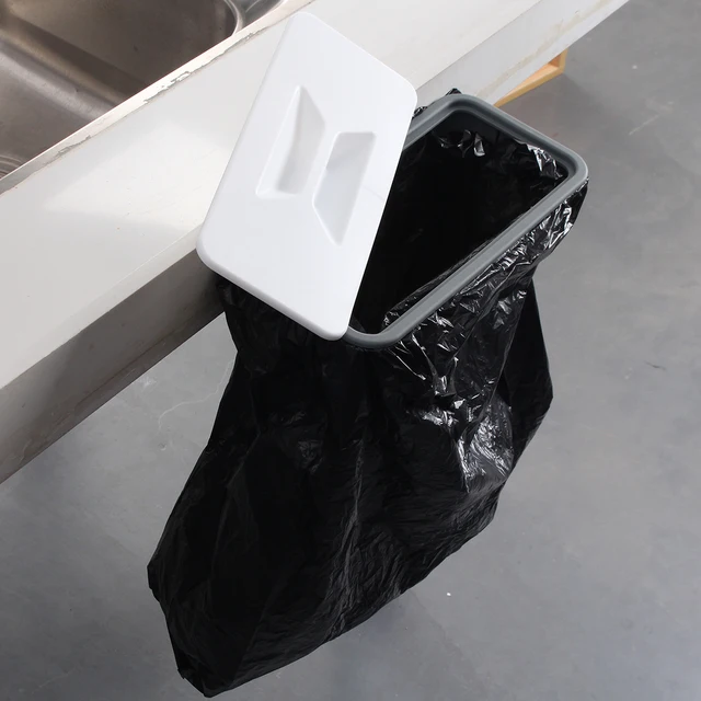 Best Price 1 PC Kitchen Cabinet Hanging Trash Rack Cupboard Door Back Trash Rack Storage Garbage Bag Holder Hanging 240x110x55 mm Best Price 1 PC Kitchen Cabinet Hanging Trash Rack Cupboard Door Back Trash Rack Storage Garbage Bag Holder Hanging 240x110x55 mm