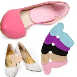 Для женщин стелька Т-образный силиконовые Нескользящие удобная стелька крышка ноги высокий каблук Защитная крышка внутри обуви стельки