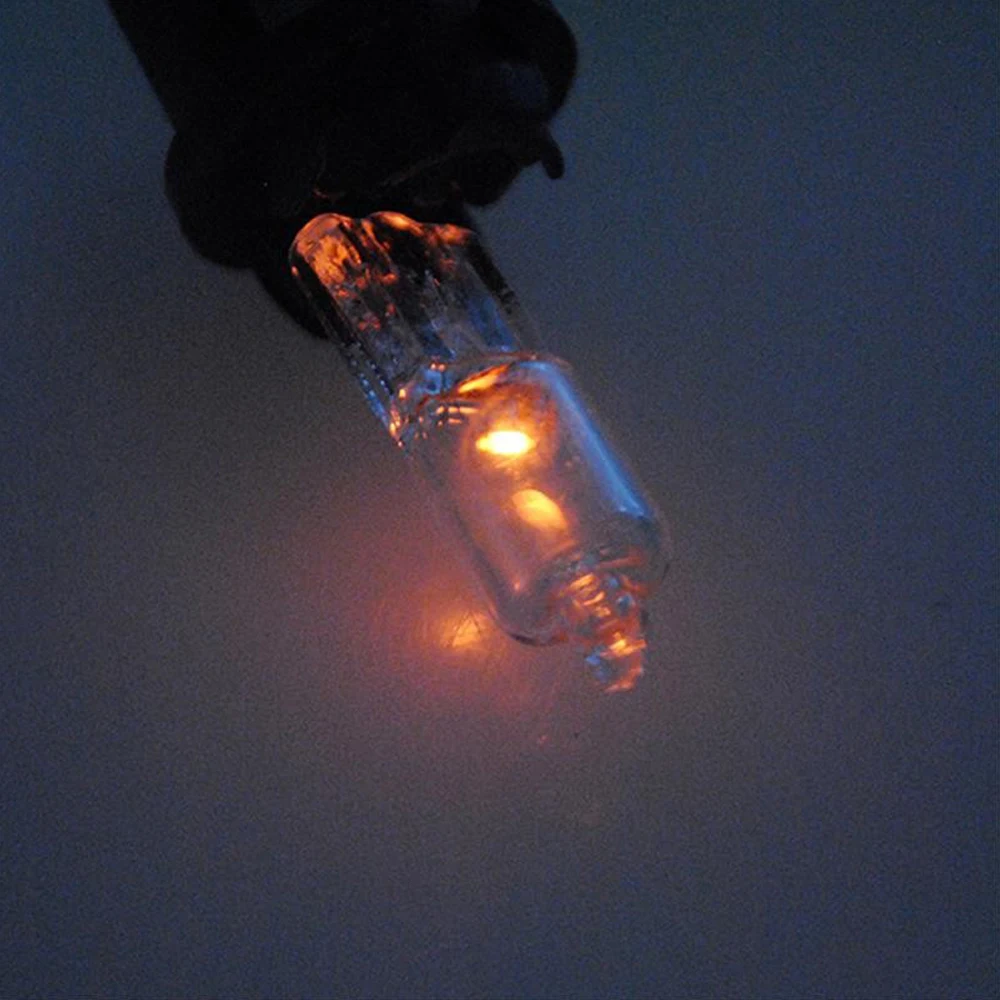 5 Pcs G4 6V Halogen Bulbs - 5W, 10W, 20W, 35W Options, Warm White 2800K, Mini Capsule For Crystal Lamps, Lighting