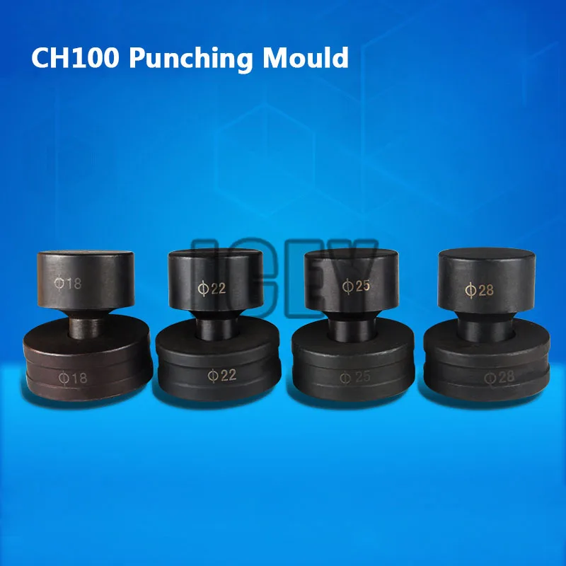 

CH-100 Hydraulic Punching Machine Mould Manual Punch die Stainless Steel Punching Mold fitting