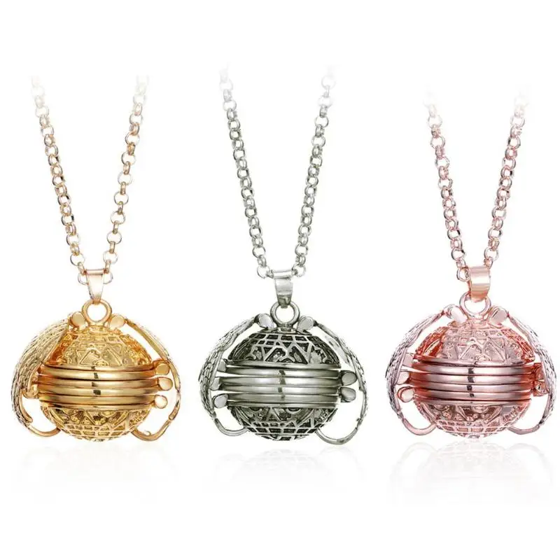 

Expanding Photo Locket Necklace Pendant For Women Men Angel Wings Gift Jewelry Decoration Necklace Box DIY Necklace Supplies