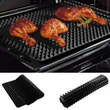 LINSBAYWU Пирамида формы для выпечки противень антипригарный силиконовый коврик для выпечки колодки легкий метод для печи приготовления пищи открытый барбекю коврик лоток лист