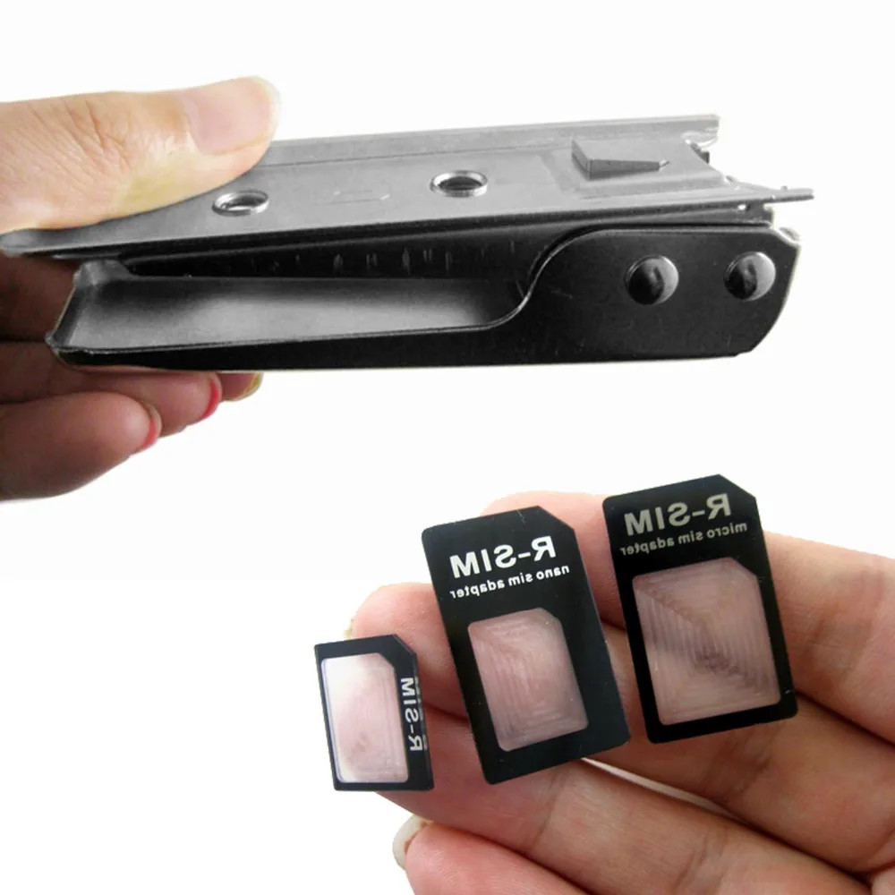 Besegad Micro SIM для Nano SIM карты резак для iPhone 7 6S 6 Plus 5S 5C 5 SE и 3 SIM адаптеры 1 Извлечение Pin иголки, аксессуары для шитья