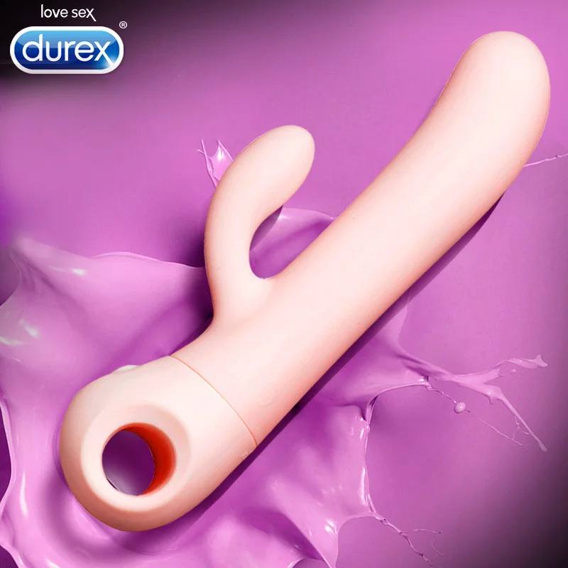 Вибратор Durex Rabbit 3 скорости 5 режимов вибрации двухголовый вибатор для женщин