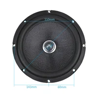 AIYIMA 6.5 Inch Audio Car Midrange Bass Speakers Home Theater 4 8 Ohm 60W Glass Fiber Bullet Woofer Loudspeaker DIY Sound System - Image 4