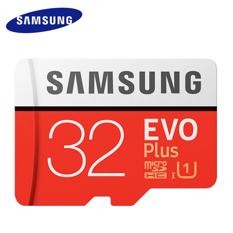 Карта памяти SAMSUNG 32 Гб SDHC 64 Гб micro sd 128 ГБ 256 ГБ SDXC EVO+ Class 10 C10 UHS TF Транс флэш Microsd карта памяти