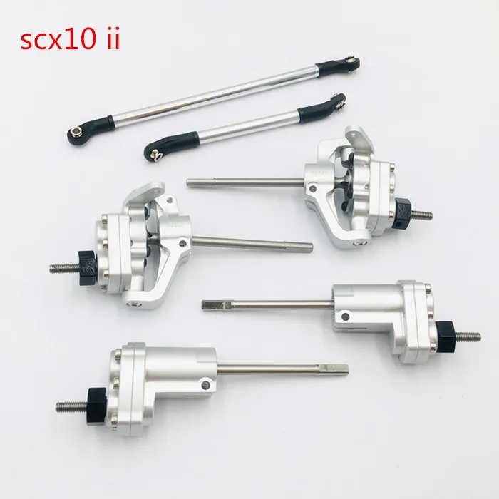 

KYX Aluminum Front Portal Axle and Rear Portal Axle for 1/10 RC Car Axial SCX10-ll 90046