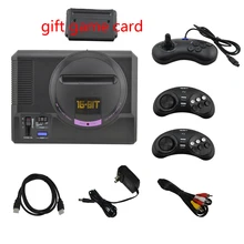 xunbeifang 16Bit 4K HD Output Dual System Video Game Console Support SEGA MD2 Game Card with free game card
