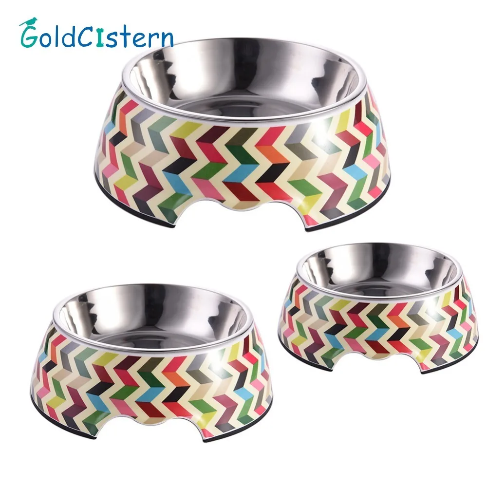 Buy 1 pc Pet Feeding Bowl Non slip Stainless Steel Dog