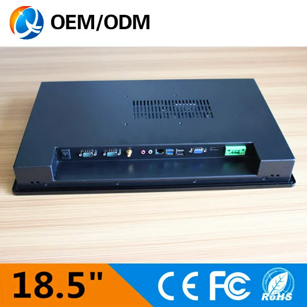 18 5 industrial pc R232 18 5 inch embedded touch screen Resolution 1280x1024 industrial computer celeron