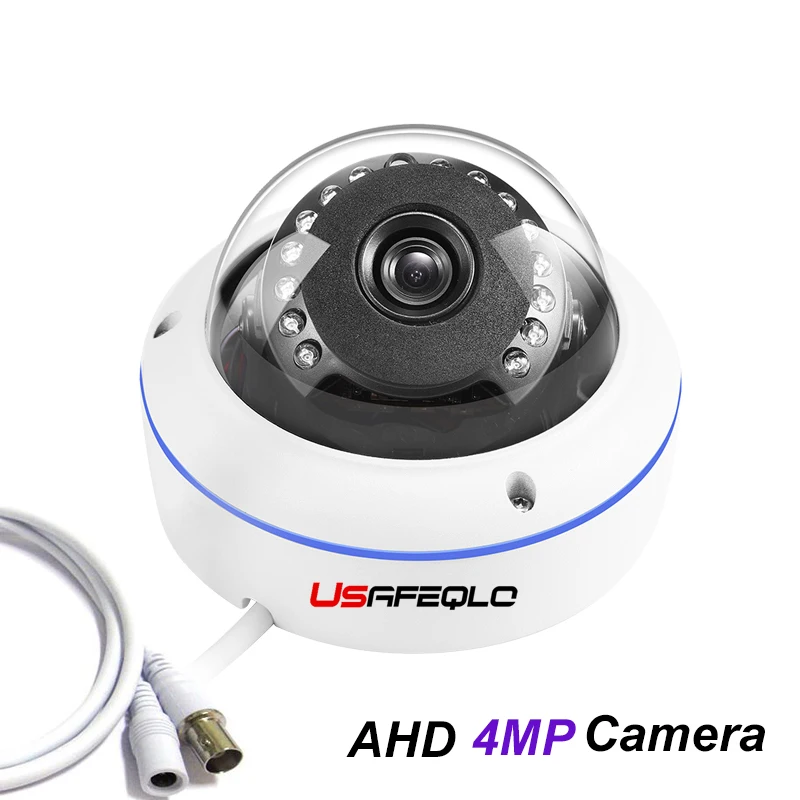 4MP AHD IR CCTV Camera Night Vision Mini Dome AHD Surveillance Camera