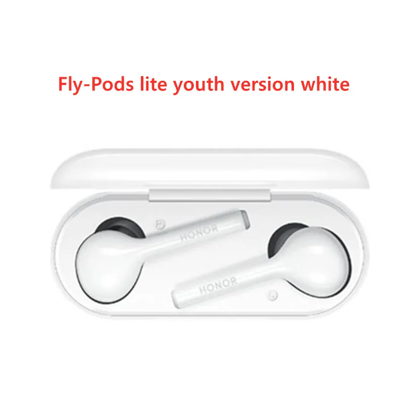 huawei Honor FlyPods Lite FlyPods Pro FlyPods Bluetooth Беспроводные наушники с микрофоном, музыкальная сенсорная Водонепроницаемая динамическая гарнитура - Цвет: Flypods lite white