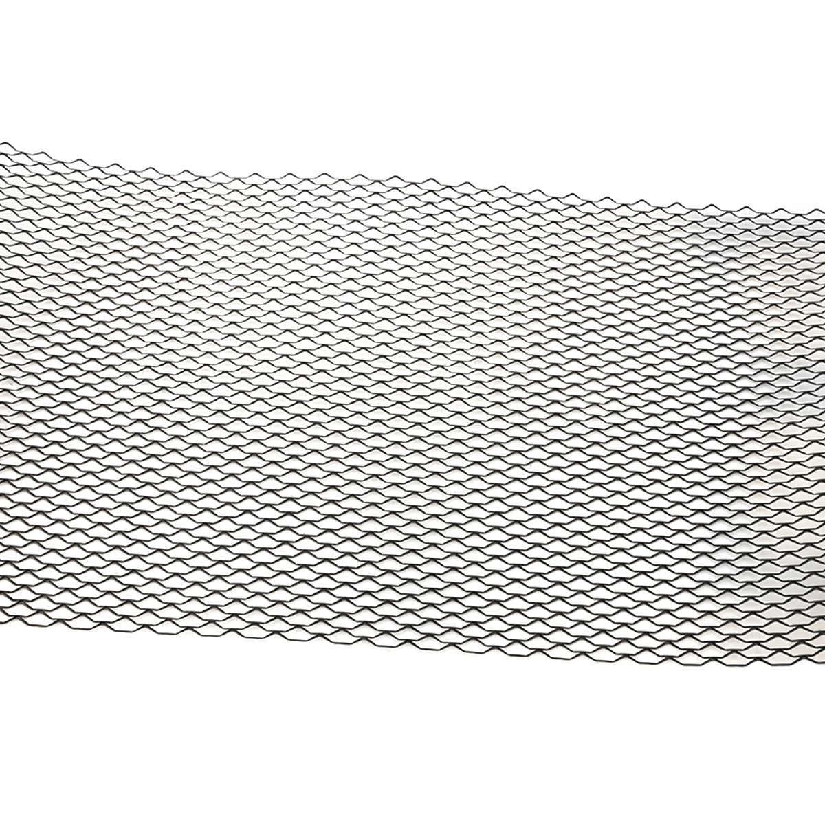 Treyues 100x33 см универсальная черная алюминиевая Автомобильная сетчатая решетка, сетчатая вентиляционная решетка для бампера, крыла, капота