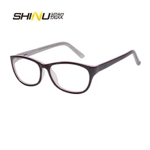 Анти-голубой свет Очки для чтения для женщин Для женщин Antifatigue дальнозоркости очки uv400 защиты ацетата глаз Очки Óculos Де Leitura ld016