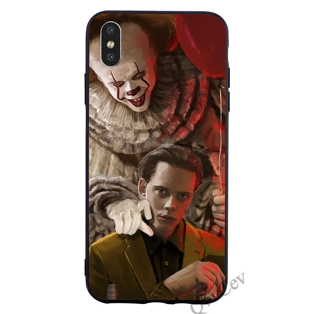 Модный чехол для телефона Bill Skarsgard для чехла iPhone 5S XR X 7 5 8 Plus 6 6S SE Xs Max