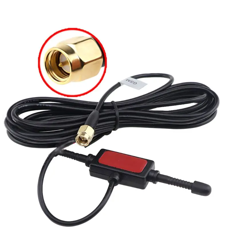 900-1800MHZ Long Range Antenna GSM GPRS SMA Male Plug Horn Radio Patch 3M Cable Signal Amplifier | Мобильные телефоны и
