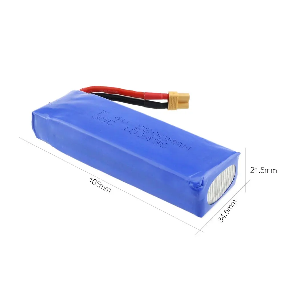 3 шт Модернизированный 7,4 V 2300 mAh 2 S 35C Li-po Перезаряжаемые Батарея с XT30 штекер запасной Запчасти для MJX ошибки 6 B6 Радиоуправляемый Дрон Quadcopter