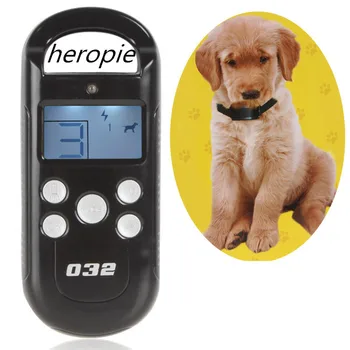 

HEROPIE 300M LCD Dog Trainer Products Pet Dog Training Collar&Transmitter System Remote Control Electric with 4 Shock Levels