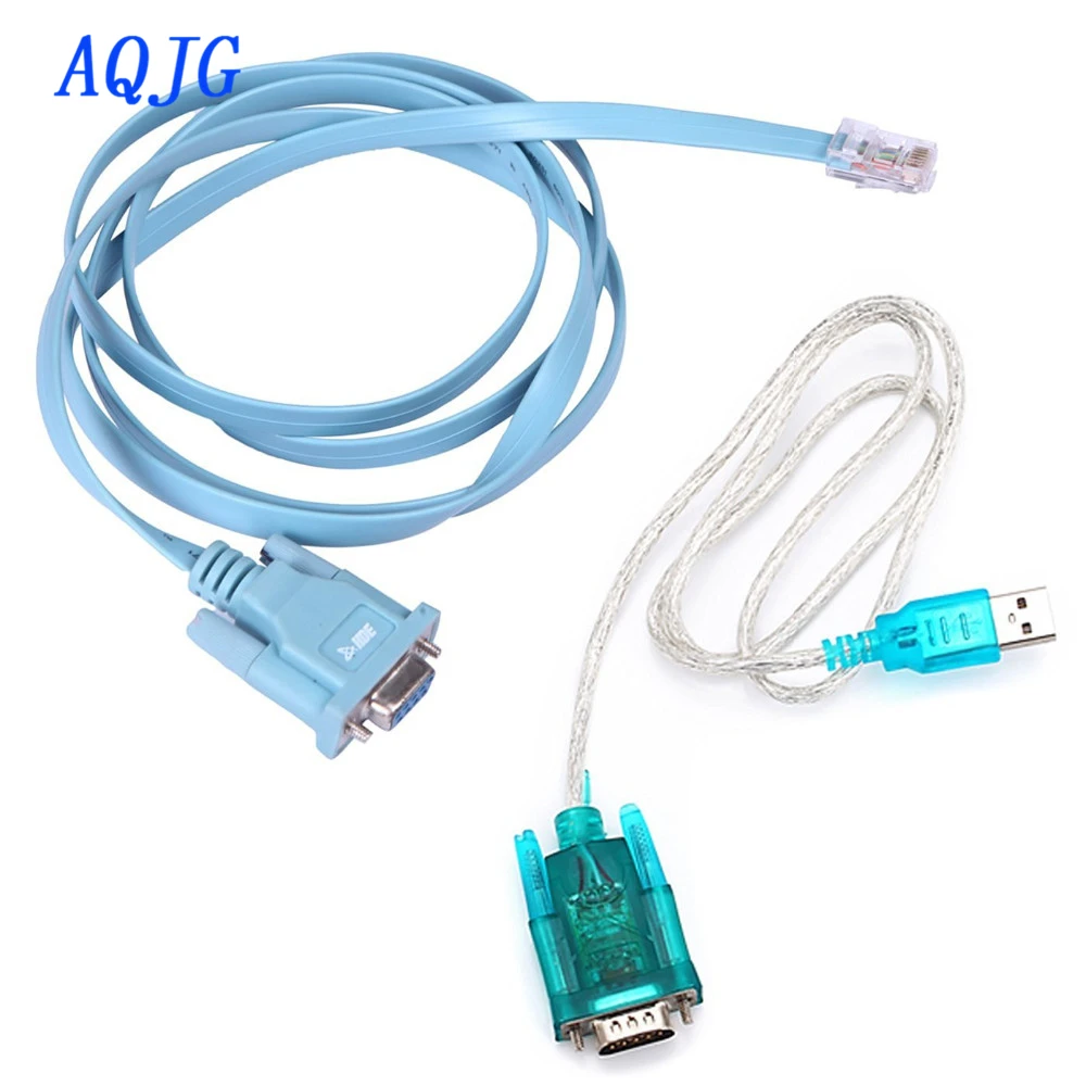 

HDE USB to Serial Interface Cable with Serial to RJ45 Console Adapter Cable for Cisc0 Routers AQJG