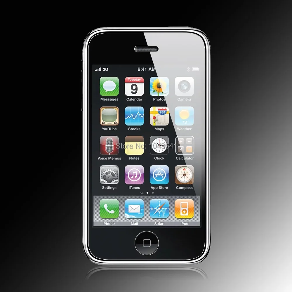 Закаленное стекло для iPhone 3GS защитная пленка экрана переднего ЖК дисплея