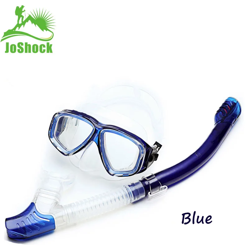 JOSHOCK Brand Professional Skuba Diving Mask Goggles Wide Vision Watersports Equipment With Anti-fog One-piece lens Underwater