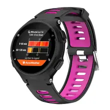 Мягкий силиконовый замена наручные часы Группа для Garmin Forerunner 735XT Часы 7 февраля