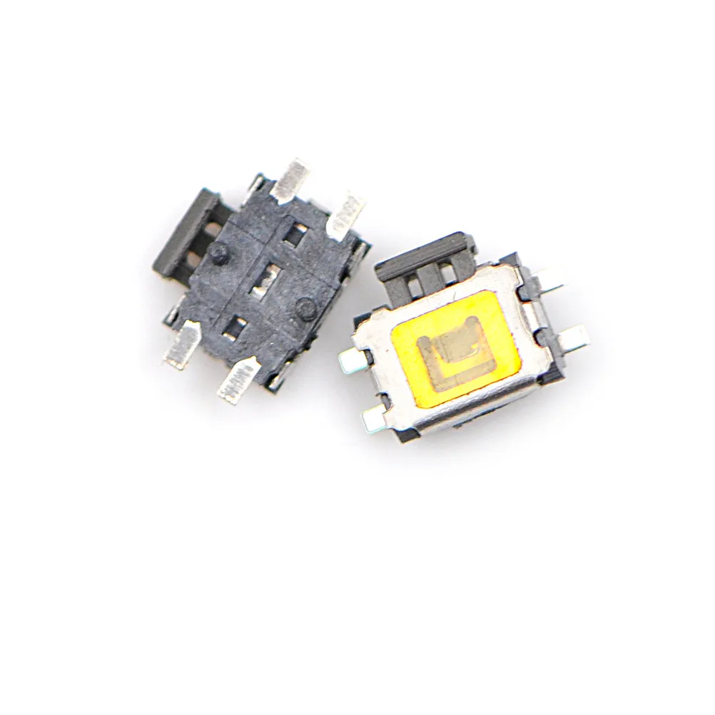 10 шт./лот 4 Pin SMT SMD СТОРОНА такт тактильная кнопка переключатель крепление