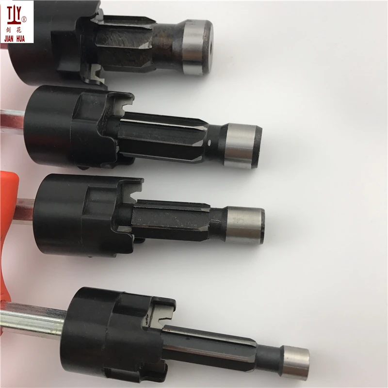 New 4PCS/Bag Plumbing Tools 16/20/26/32mm Pipe Reamer Pipe Scrape Internal And External Chamfer Tube Trimming Attachments