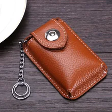 CICICUFF кошелек для ключей из натуральной воловьей кожи, чехол для ключей, сумка для ключей, Мужская ключница, органайзер для ключей, кошелек, Новинка