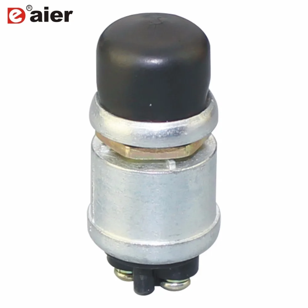 

1PCS 16MM 10A Momentary (ON)-OFF Car Automotive Push Button Switches Starter 2 Pins 16MM Switch