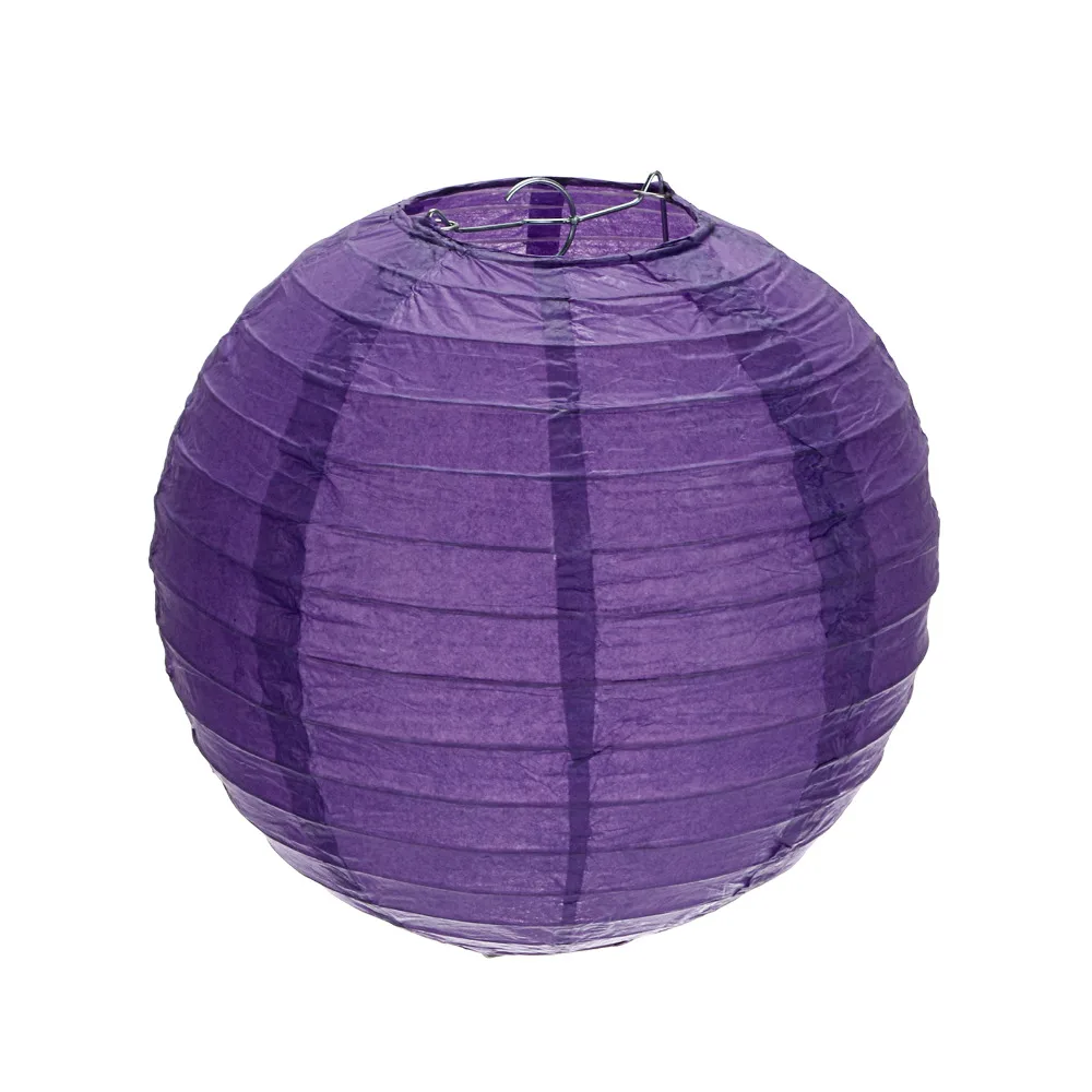 

1 pcs 10/20/25/30/35/40/50 CM paper lantern, round lamp, Wedding Decor glim, festival decoration Lampion, party scaldfish