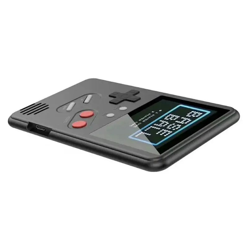 Ультра-тонкая цветная игровая консоль тетрис Ретро портативная игровая консоль мини аркадная 168 игра 2,4 дюймов HD ЖК-дисплей Китайский переключение