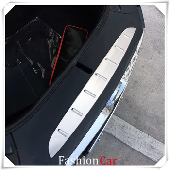 

Outer Front Storage Box Sill Guard Molding Steel 1pcs Cover accessories For Tesla Model X 2016 2017 2018