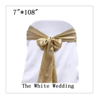 

hot sale 100 chair sash moca chair sash china free shipping