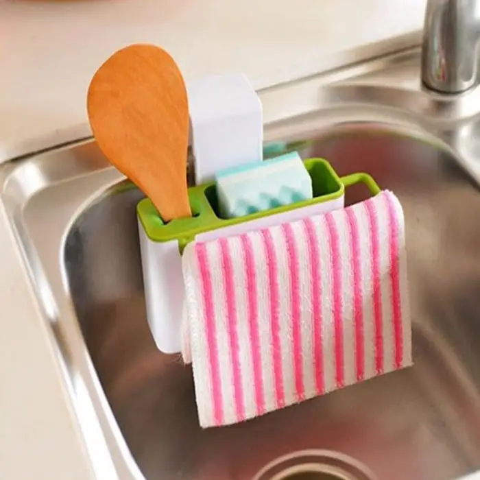 Новое поступление многофункциональная креативная практичная присоска кухонная раковина держатель для ванной комнаты Пластиковая Полка для хранения стеллаж для хранения