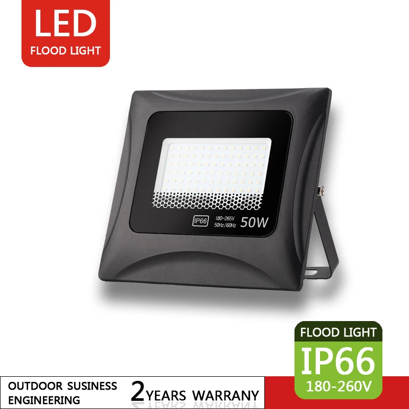 

1PCS LED Linear Flood Light 30W/50W/100W180-260V IP66 Waterproof Flood Light Outdoor Lighting Waterproof Lawn Garden Flood Light